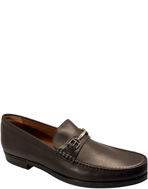 Simpler Plain Leather Loafers