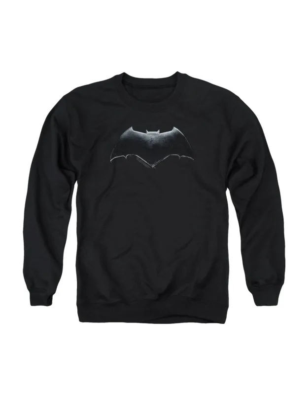 Justice League Movie Batman Logo Crewneck Sweatshirt
