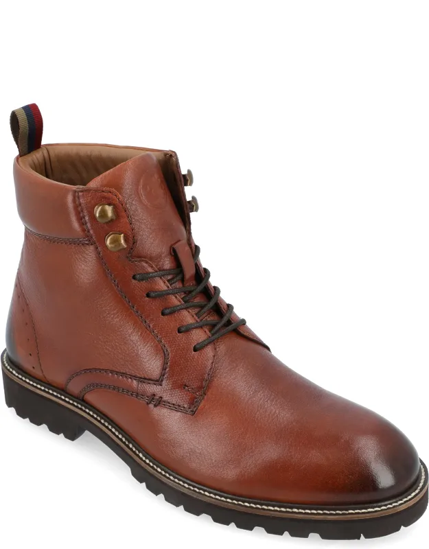 Simeon Plain Toe Ankle Boot