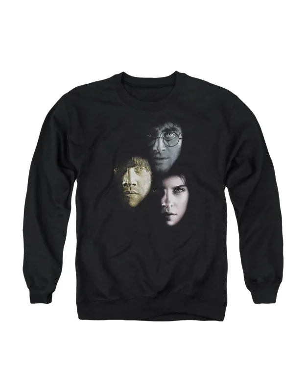Harry Potter Hero Heads Crewneck Sweatshirt