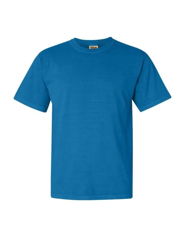 Garment-dyed Heavyweight T-shirt, Relaxed Fit, Soft Ring Spun Fabric