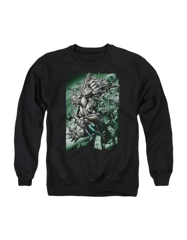 Superman Doomsday Destruction Crewneck Sweatshirt