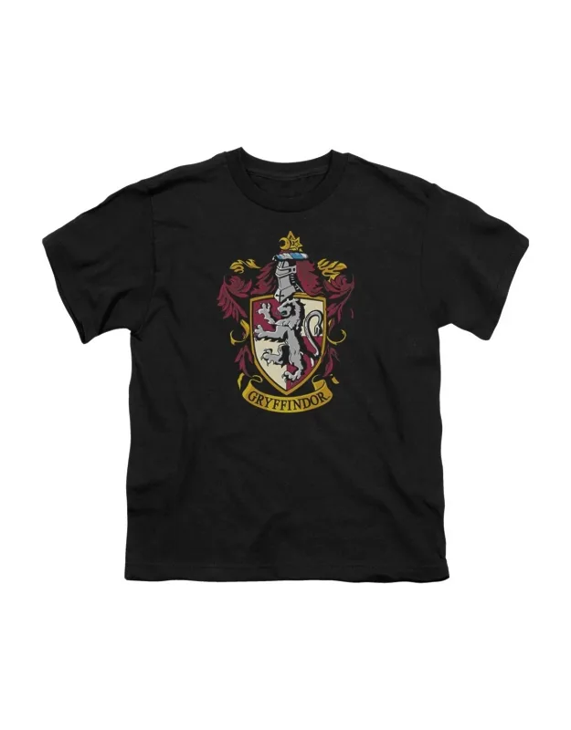 Harry Potter Crest Short Sleeve Youth Tee - Stylish For Everyday Wear