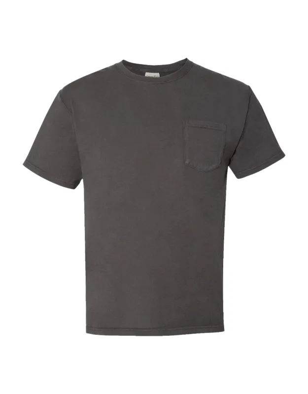Comfortwash Pocket T-shirt - 5.5 Oz. 100% Ringspun Cotton