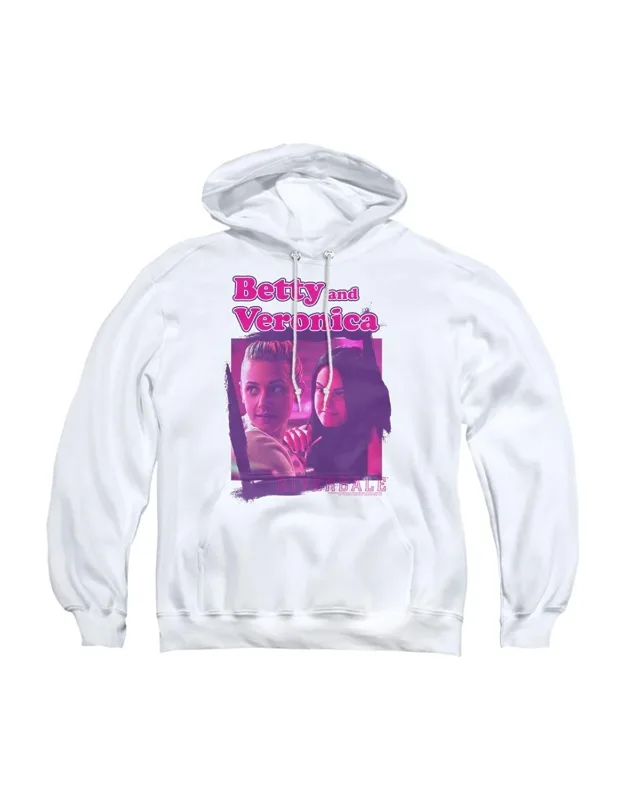 Riverdale Betty And Veronica Adult Pull Over Hoodie / Hooded Sweatshirt