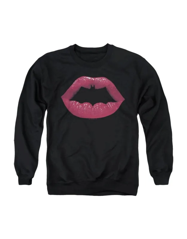 Batman Bat Kiss Crewneck Sweatshirt