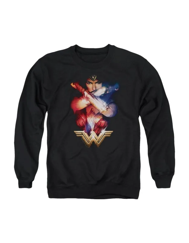 Wonder Woman Movie Arms Crossed Crewneck Sweatshirt