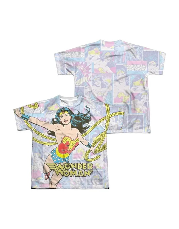 Wonder Woman Collage Short Sleeve Tee - Stylish For Everyday Wear