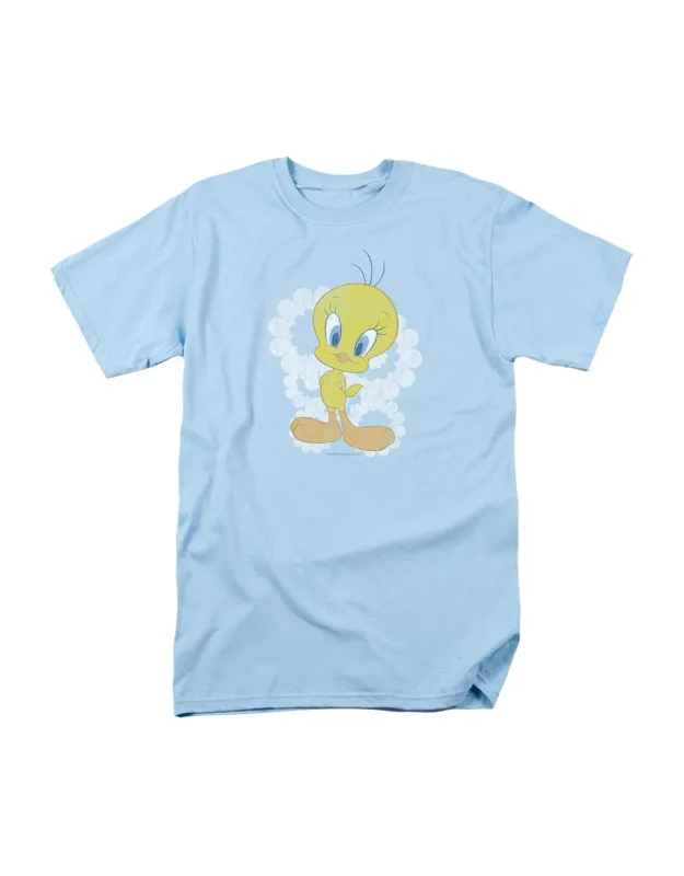 Looney Tunes Retro Tweety Short Sleeve Tee - 100% Cotton, Officially Licensed