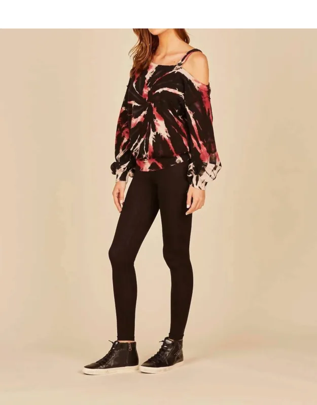 Cold Shoulder Sweatshirt