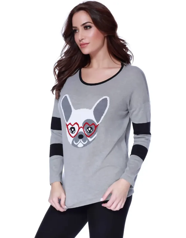 Frenchie Love Pullover