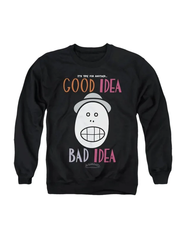 Animaniacs Good Idea Bad Idea Crewneck Sweatshirt