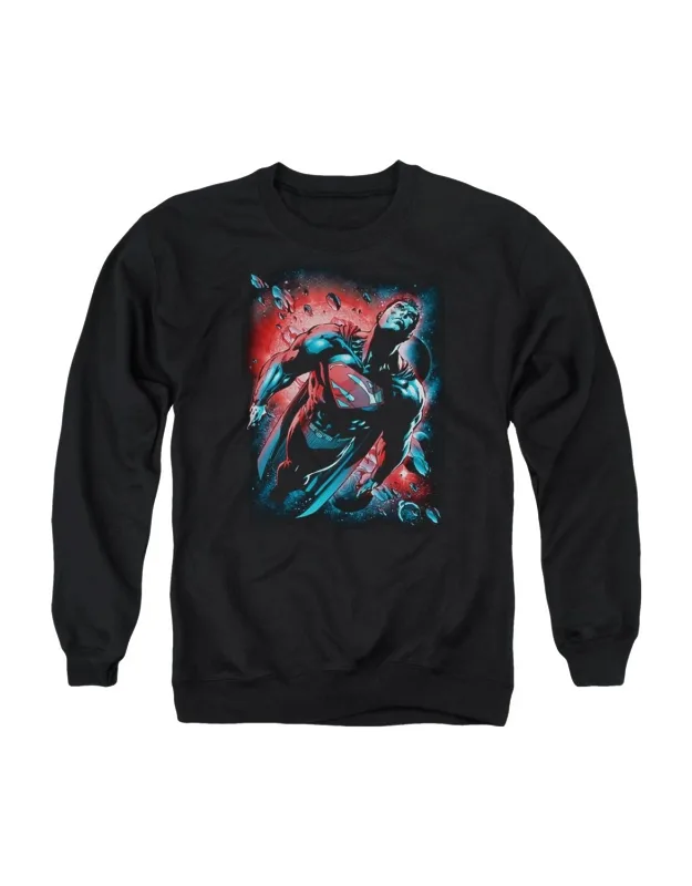 Superman Red Sun Crewneck Sweatshirt