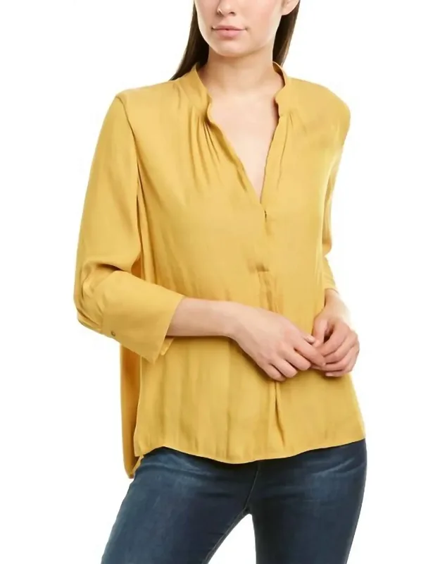 3/4 Sleeve Bohemian Top