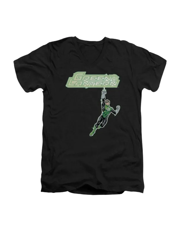 Energy Construct Logo Short Sleeve V Neck Tee