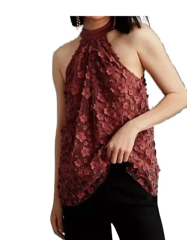 Floral Halter Top