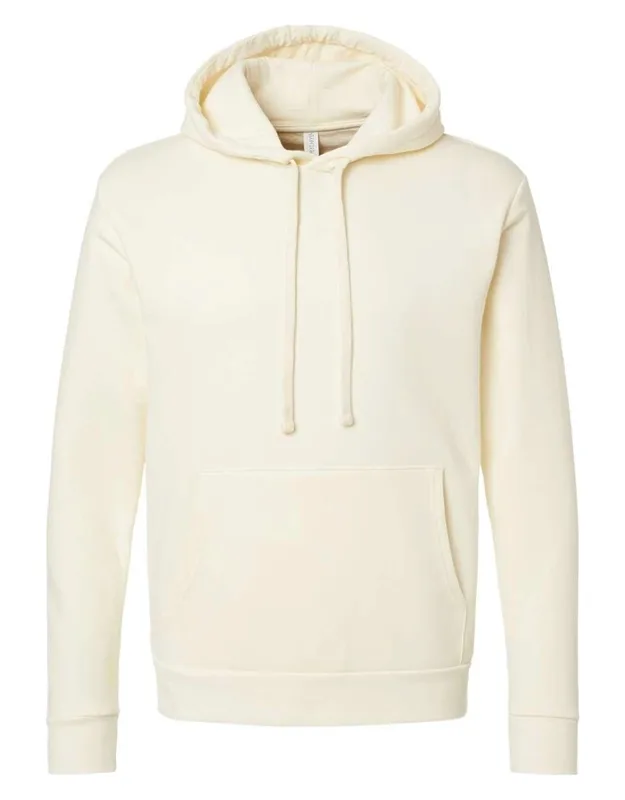Next Level Hoodie With Jersey Lined Hood And Front Pouch Pocket