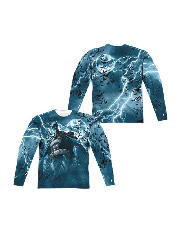 Batman Stormy Knight Long Sleeve Tee
