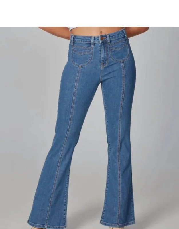 High-rise Flare Jeans