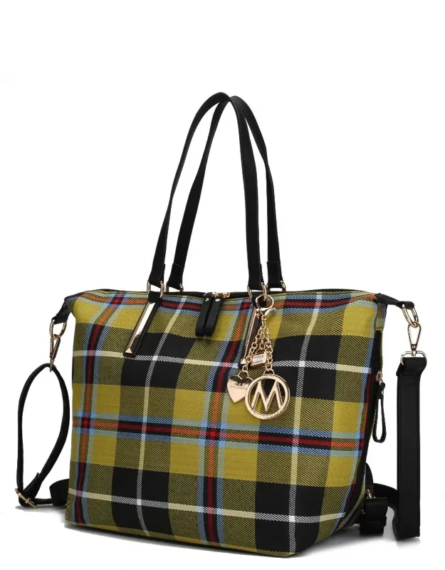 Layla Tote And Backpack With Spacious Interior And Waterproof Shoe Pocket