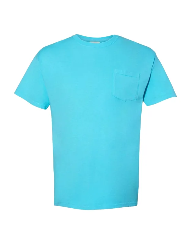 Comfortwash Pocket T-shirt - 5.5 Oz. 100% Ringspun Cotton