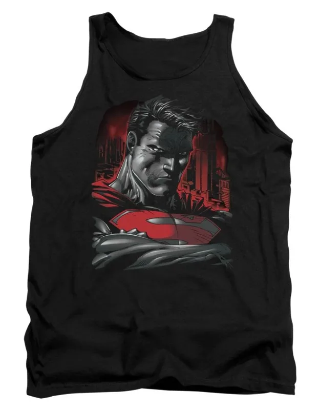 Superman Man Of Steel Tank Top
