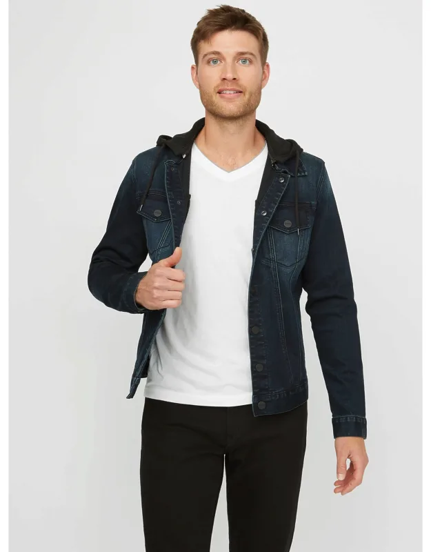 Vertix Hooded Denim Jacket
