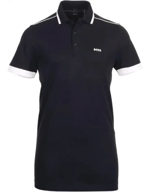 Pique Cotton Polo Shirt With Contrast Trim