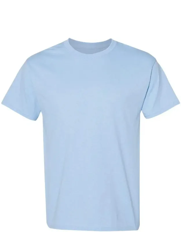 Ecosmart T-shirt With Double-needle Sleeves And Tear Away Label