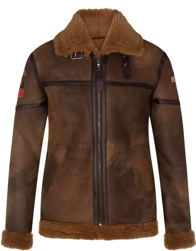 Antique B3 Sheepskin Flying Jacket