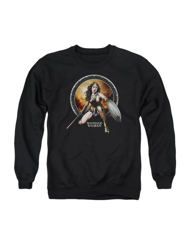 Batman V Superman Battle Zone Crewneck Sweatshirt