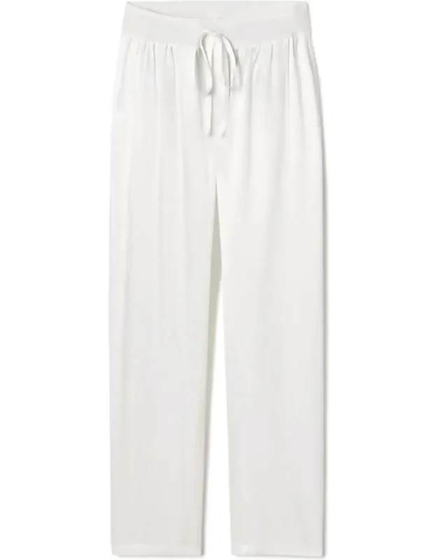 Jolie Satin Pants With Drawstring