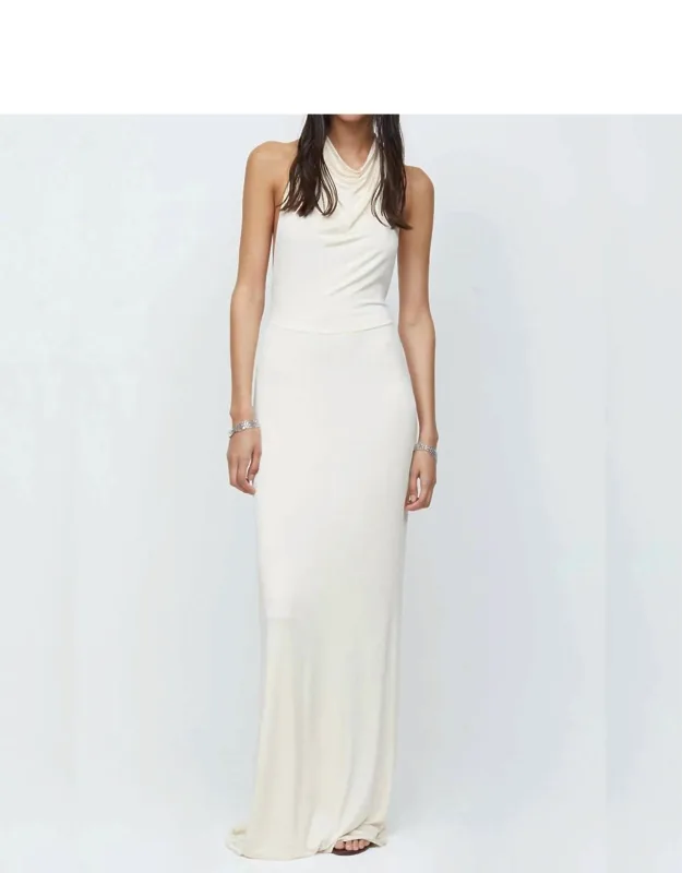 Ariel Halter Maxi Dress
