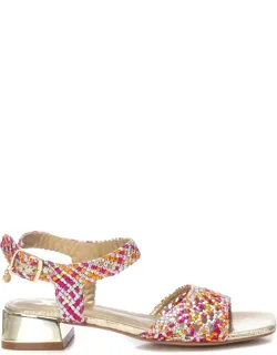 Xti Low Heel Sandals - Stylish And Comfortable