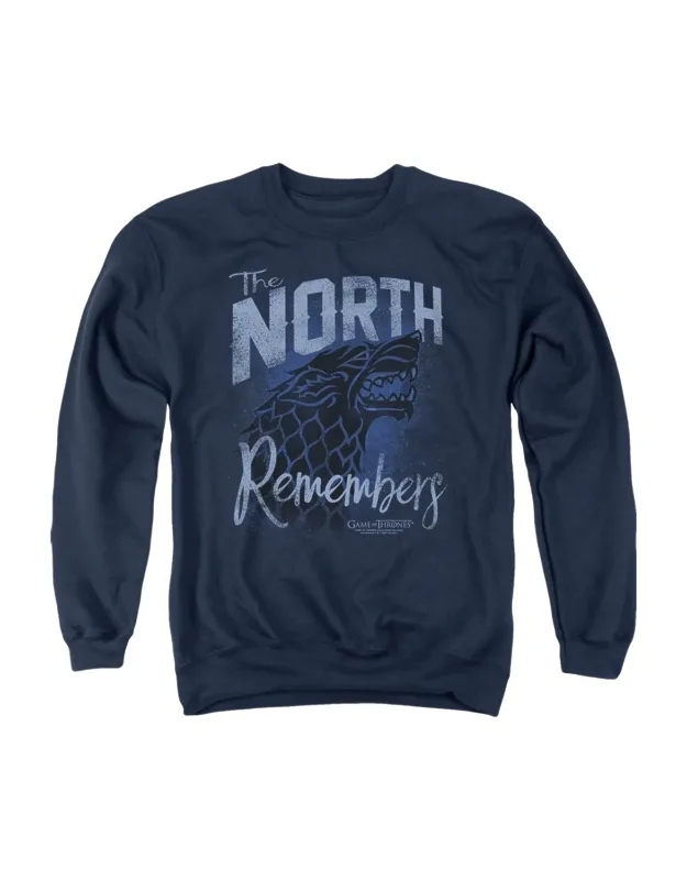 Game Of Thrones The North Remembers Crewneck Sweatshirt