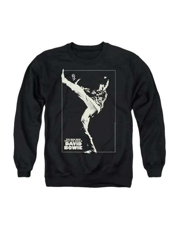 David Bowie The Man Cover Crewneck Sweatshirt