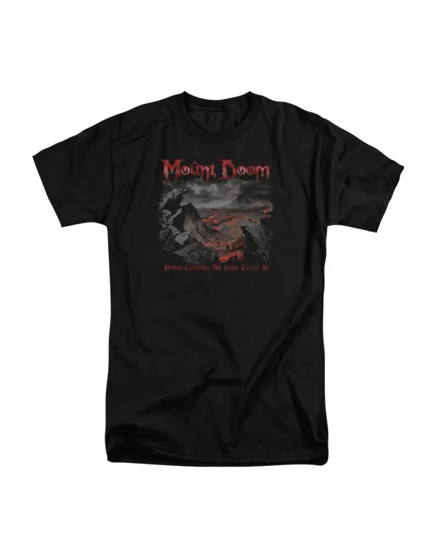 Lord Of The Rings Power Corrupts Short Sleeve Tee - 100% Cotton, Officially Licensed