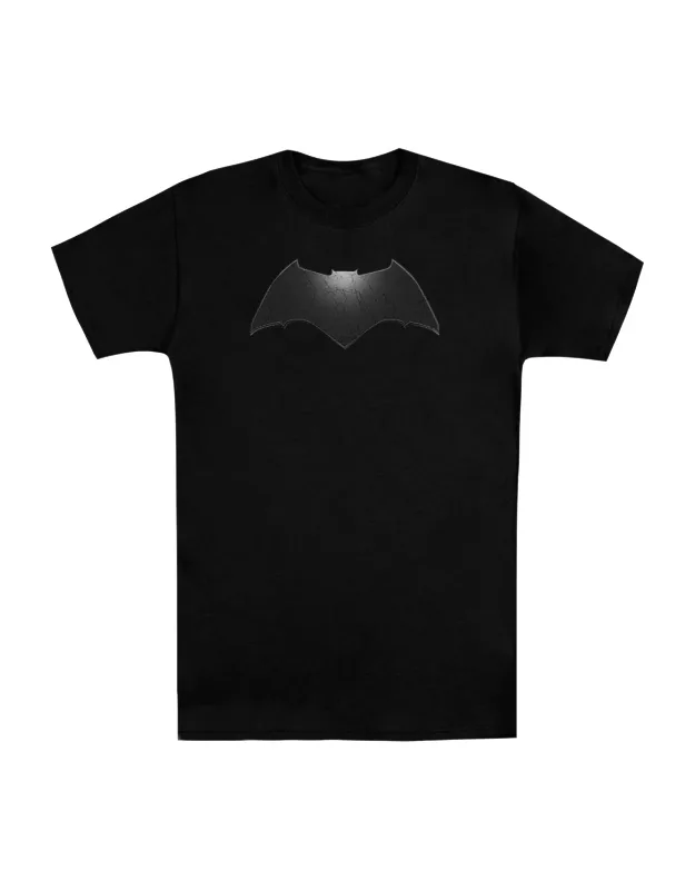 Batman V Superman Beveled Bat Logo Short Sleeve Tee
