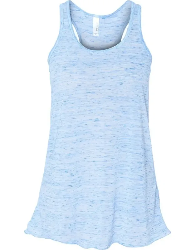 Flowy Racerback Tank - Relaxed Fit, A-line Body