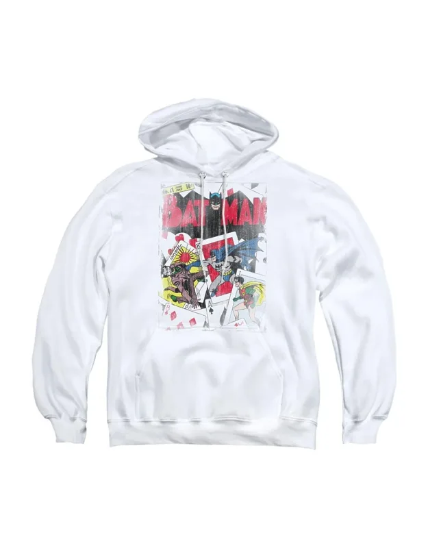 Distressed Pull Over Hoodie