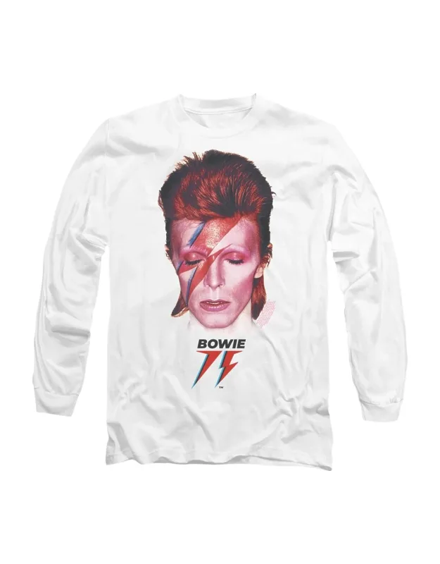 Aladdin Sane 75 Long Sleeve Adult Tee / T-shirt