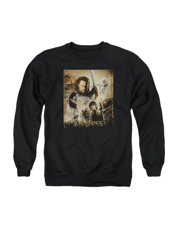 Lord Of The Rings Return Of The King Poster Crewneck Sweatshirt