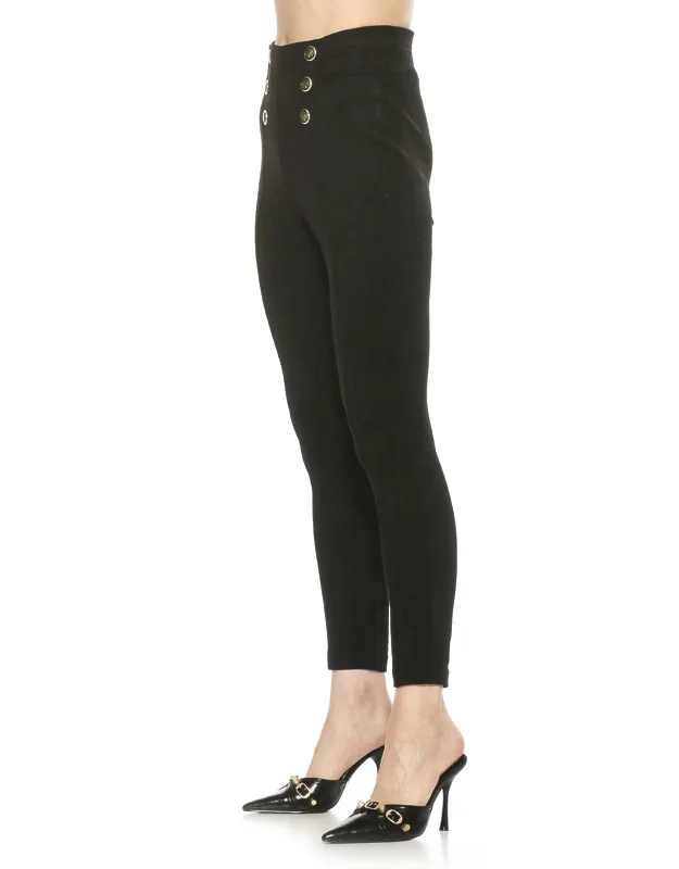 Freyja Suede Leggings
