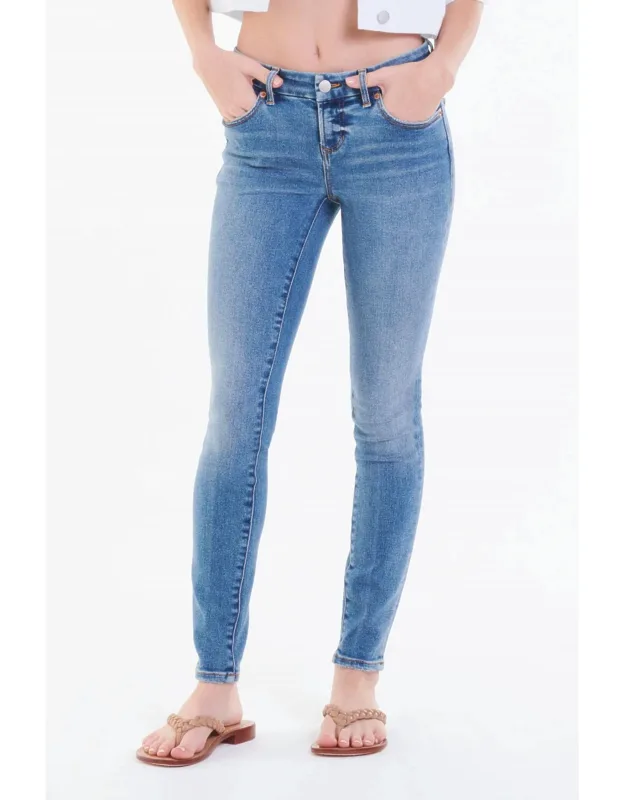 Joyrich Low Rise Skinny Jean With Comfort Stretch Denim And Ankle Inseam