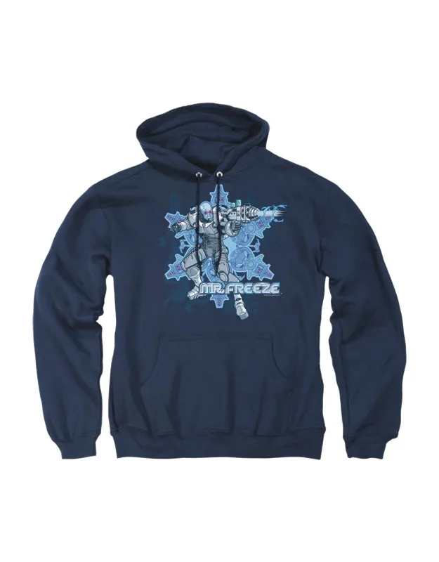 Batman Mr Freeze Adult Pull Over Hoodie Stylish Easy Everyday Wear