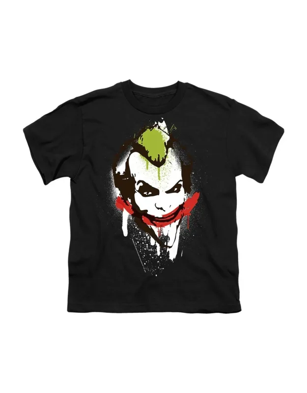 Batman Joker Big Face Short Sleeve Tee