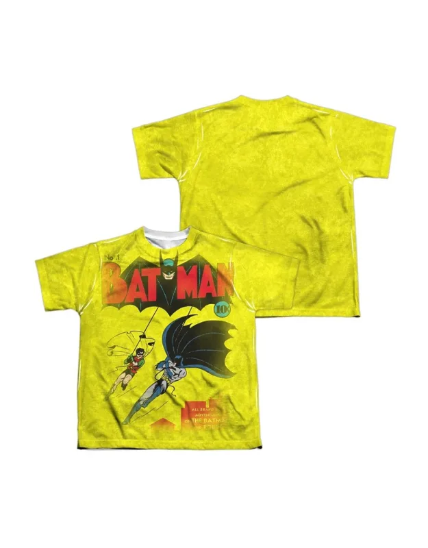 Batman Number One Short Sleeve Poly Crew Tee / T-shirt - Easy, Everyday Wear