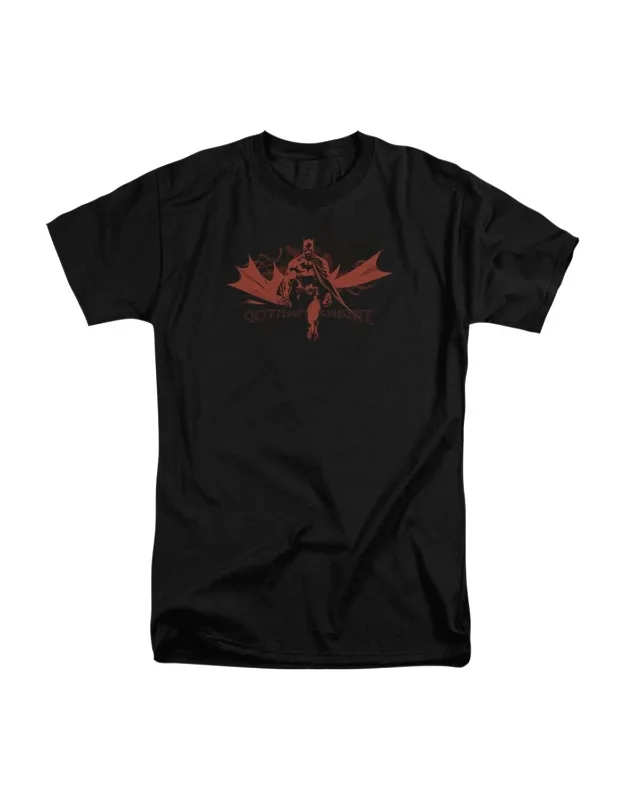 _batman Gotham Knight Short Sleeve Tee - 100% Cotton, Stylish For Everyday Wear_