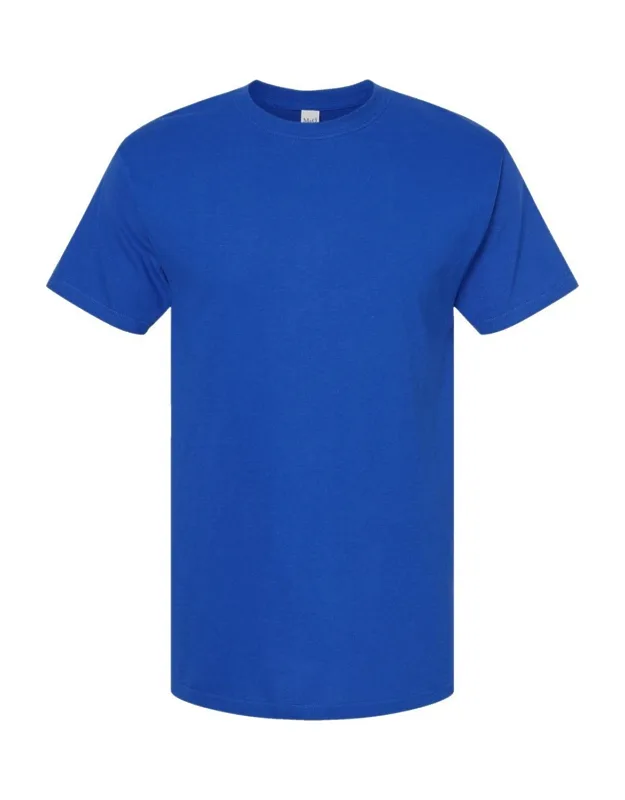 Gold Soft Touch T-shirt, 100% Cotton Preshrunk Jersey, Tear Away Label