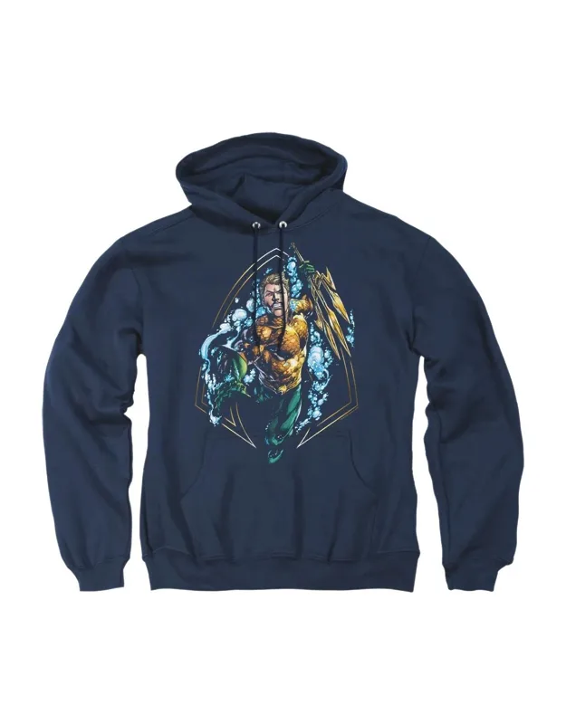 Justice League Of America Thrashing Adult Pull Over Hoodie - Stylish Everyday Wear